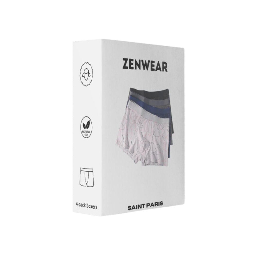 ZenWear - Herenboxershorts 4pcs
